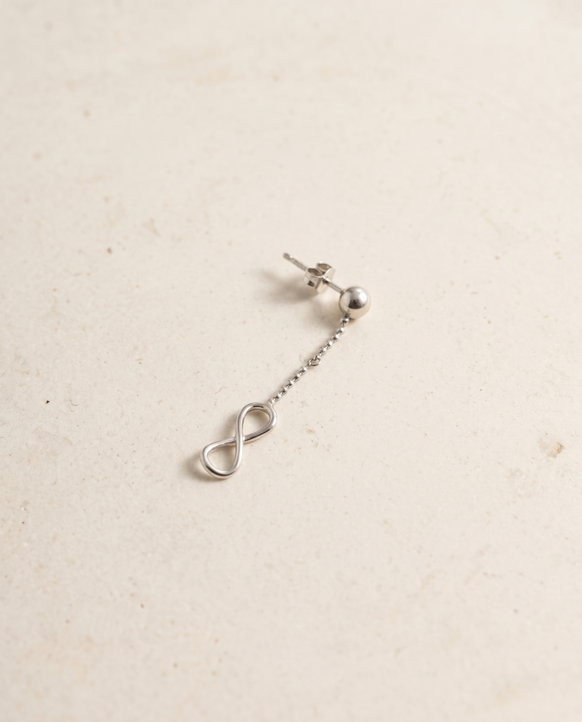 Infinity Single Earring