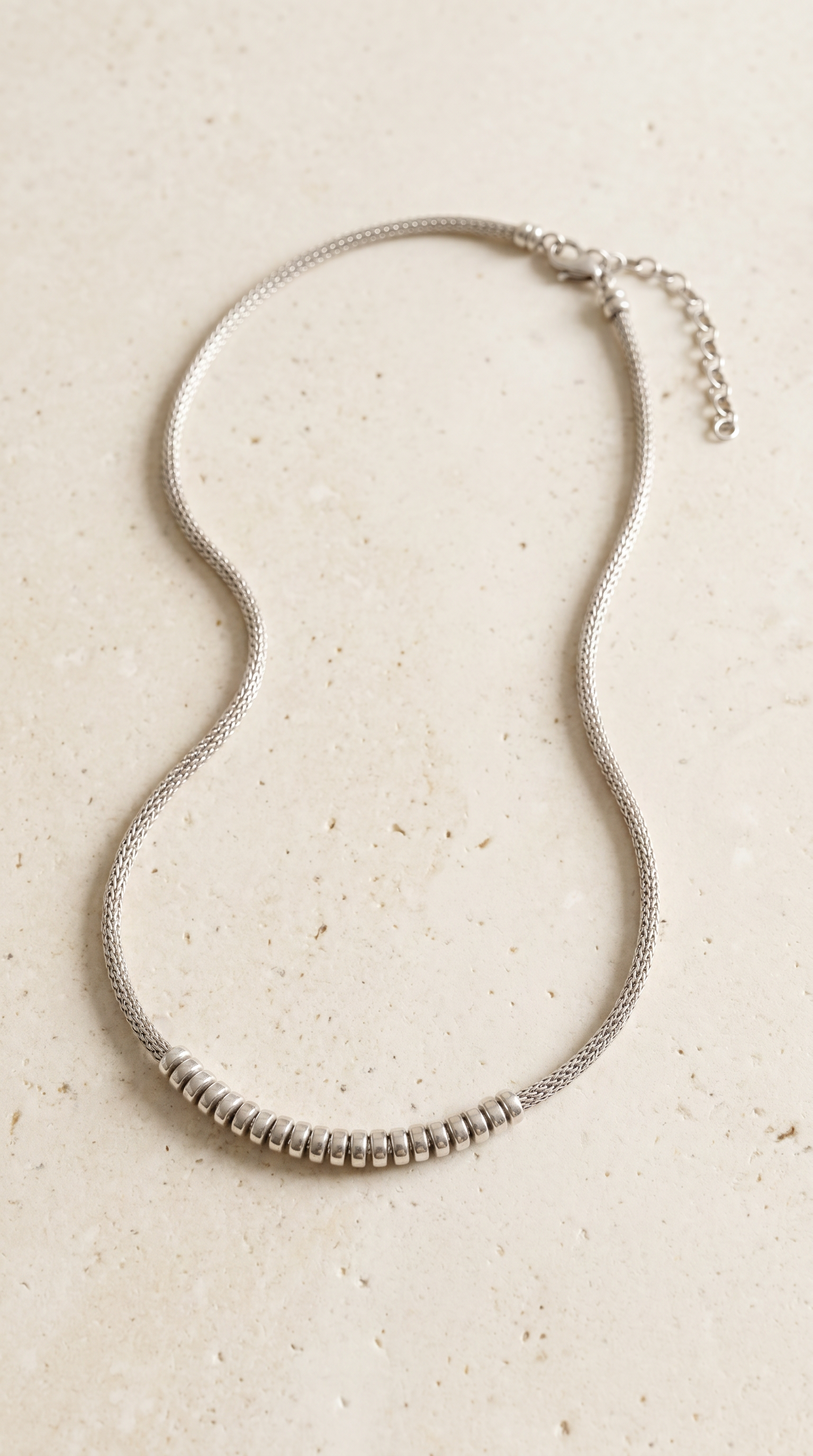 Stacked Ring Centre Necklace