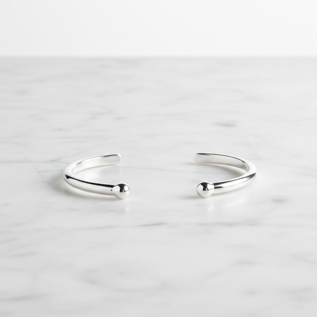 Minimalist Silver Cuff